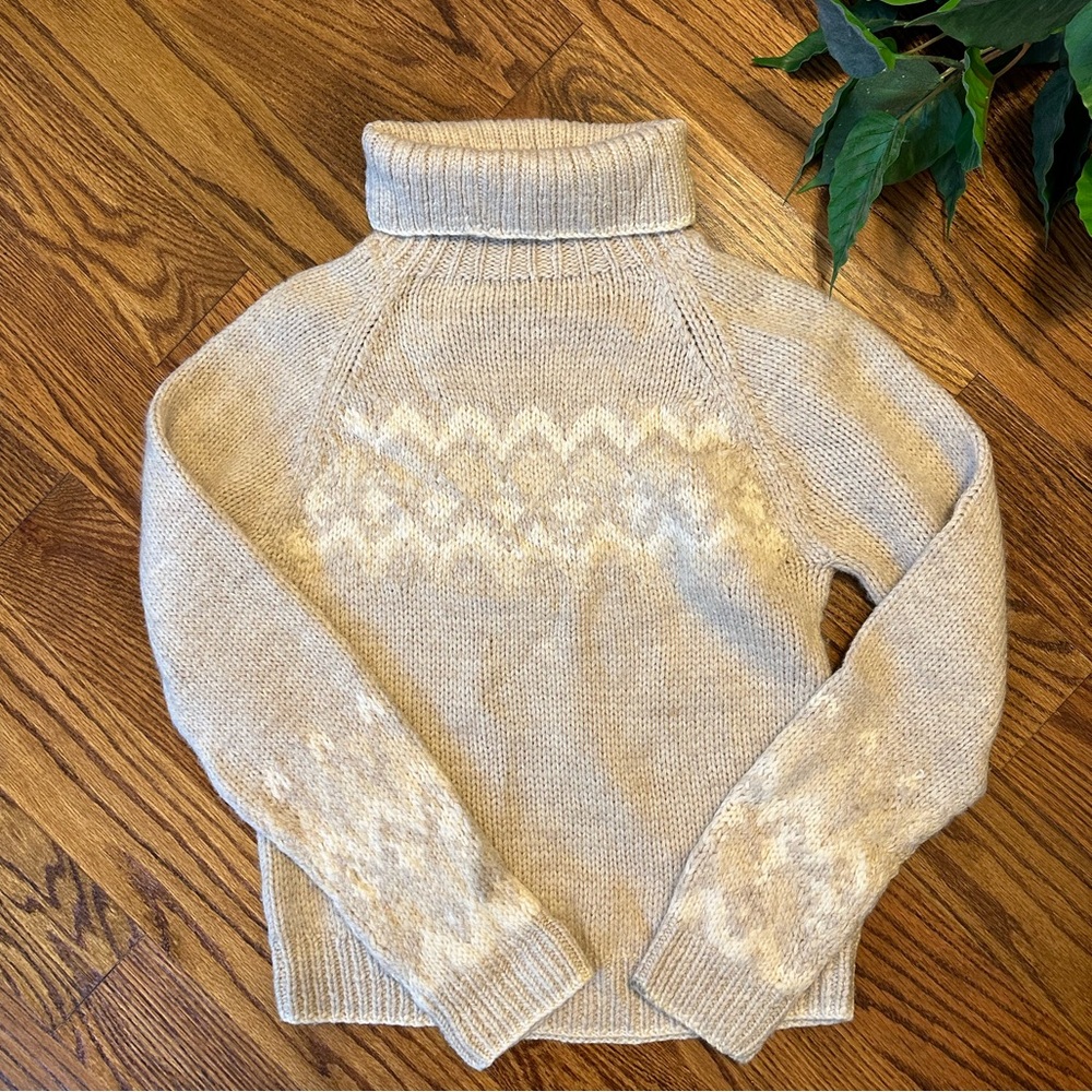J. CREW Wool Turtle Neck